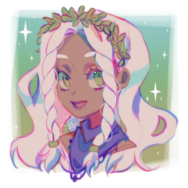 Pastel green Druid